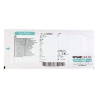 Verpacktes steriles Abdecktuch 45x75 cm von Sengewald auf weißem Hintergrund