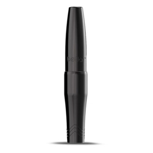 Schwarze FK Irons Microbeau Bellar Tattoomaschine auf weißem Hintergrund