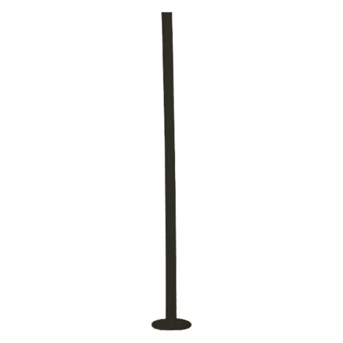 Langer schwarzer Bioplast Micro Stem, 1,2 mm Stärke, 45 mm Länge
