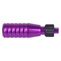 Lila HAWK Hand Grip 22mm, geriffelte Oberfläche, Studiohintergrund