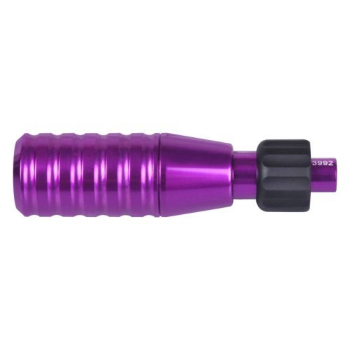 Lila HAWK Hand Grip 22mm, geriffelte Oberfläche, Studiohintergrund