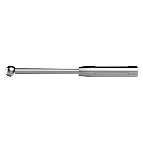 Silberne Edge Drive Pins auf weißem Hintergrund