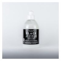 250 ml Flasche Black Jizzle Tattoo-Zubehör auf weißem Hintergrund