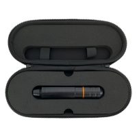 Schwarzer HAWK PEN Unio mit orangefarbenem Akzent in schwarzem Transportetui