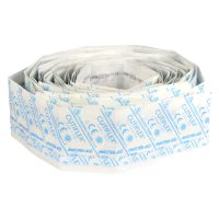 Runde Cutiflex Pflaster von Master Aid, weiß mit blauer Schrift auf weißem Hintergrund