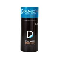 Schwarze Dermalize® Pro Roll Folie, 15 cm x 10 m auf weißem Hintergrund