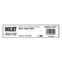 Weiße Packung Pacon Inkjet Stencil Papier, 500 Blatt, Maße 8,5 x 11 Zoll