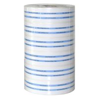 Weiß-blaue MELAdoc® 6 Ersatzrollen auf weißem Hintergrund