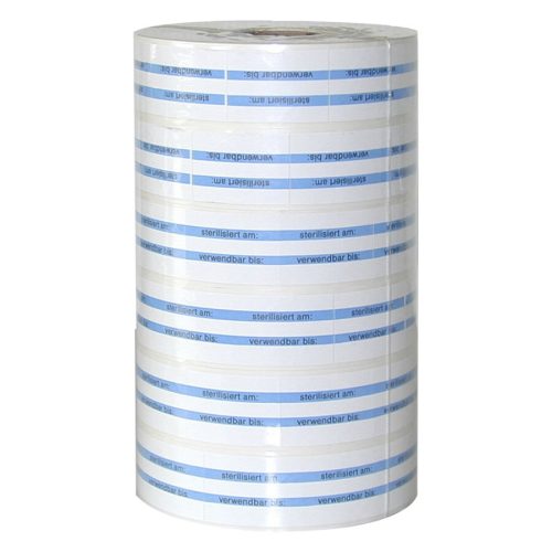 Weiß-blaue MELAdoc® 6 Ersatzrollen auf weißem Hintergrund