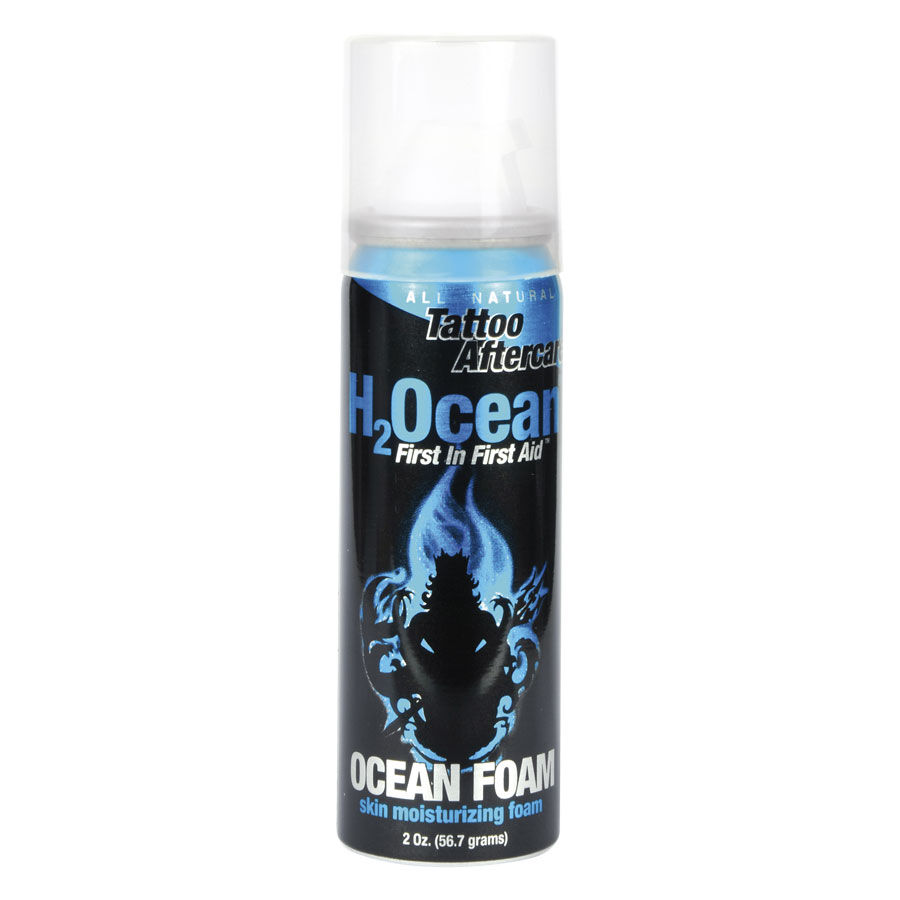 H2Ocean Tattoo Aftercare Schaumflasche 59 ml auf weißem Hintergrund