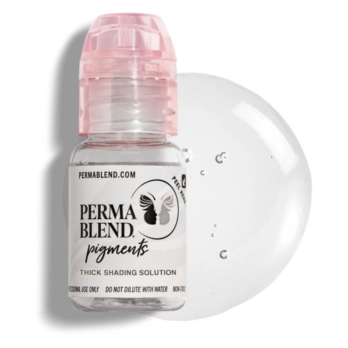 Perma Blend Luxe Flasche mit rosa Verschluss auf weißem Hintergrund