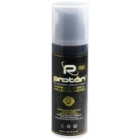 Schwarze Proton Stencil Spraydose, 250 ml, auf weißem Hintergrund