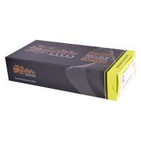 Schwarze Box mit Round Shader Cartridges, gelbes Etikett, 20 Stück