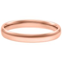 Roségoldener Ring in 17,0 mm auf weißem Hintergrund