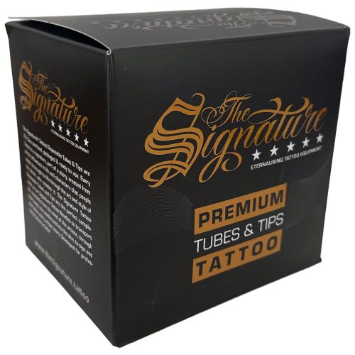 Schwarze Verpackung der Wildcat Hartgummi-Tube mit goldener Aufschrift