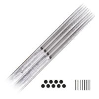 Magnum Long Taper Tattoonadeln aus Chirurgenstahl auf weißem Hintergrund