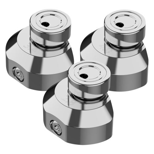 Drei graue Spektra Halo 2 Stroke Wheels auf weißem Hintergrund