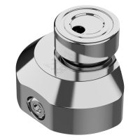 Grau glänzendes Spektra Halo 2 Stroke Wheel Kit von FK Irons auf weißem Hintergrund