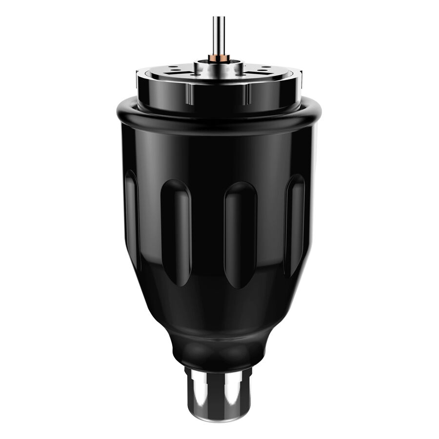 Schwarzer Spektra Stroke Drive Motorbolt vor weißem Hintergrund