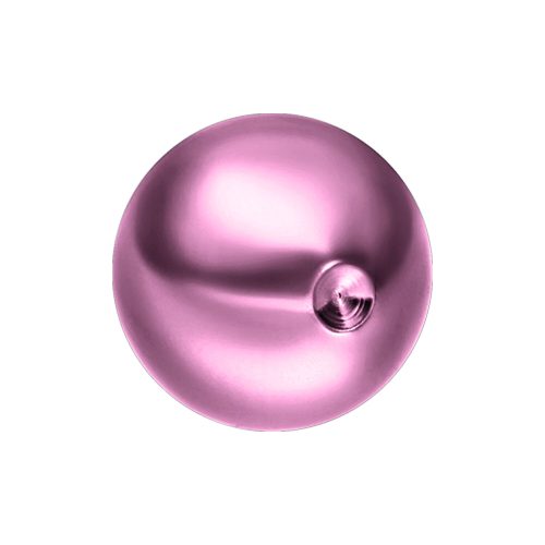 Violette Titan Kugel, 5 mm, auf weißem Hintergrund