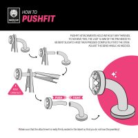 Schritt-für-Schritt-Anleitung zur Push Fit Methode bei Labret Piercings