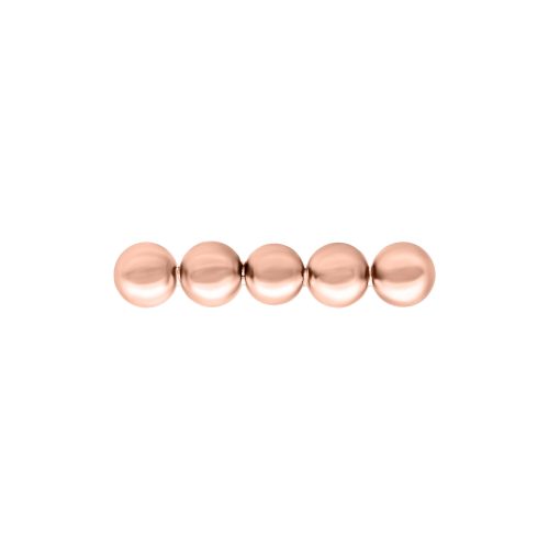 Roségoldener Push Fit Bubble Bar Aufsatz auf weißem Hintergrund
