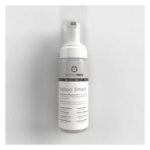 Tattoomed Tattoo Finish Flasche auf weißem Hintergrund, 150ml