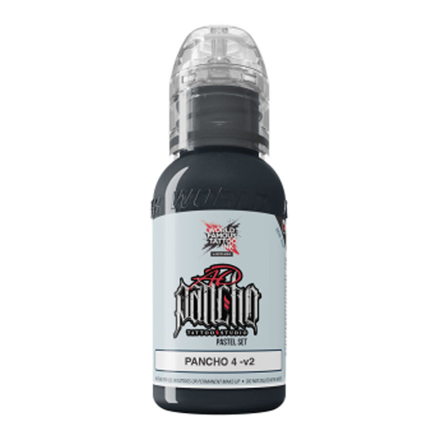 30 ml Flasche World Famous Ink Limitless Pastelgrau 4 V2 vor weißem Hintergrund