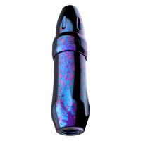 Xion Pen Cosmic Storm in glänzendem Pink, Blau und Lila auf weißem Hintergrund